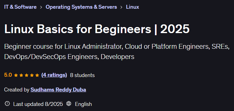 Pictures · Udemy — Linux Basics for Begineers | 2025 2025-7