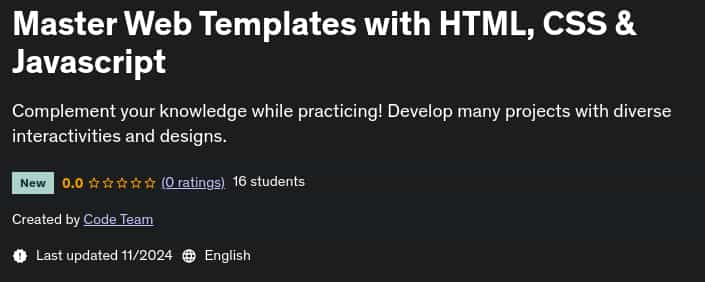 Pictures · Udemy — Master Web Templates with HTML, CSS & Javascript 2024-11
