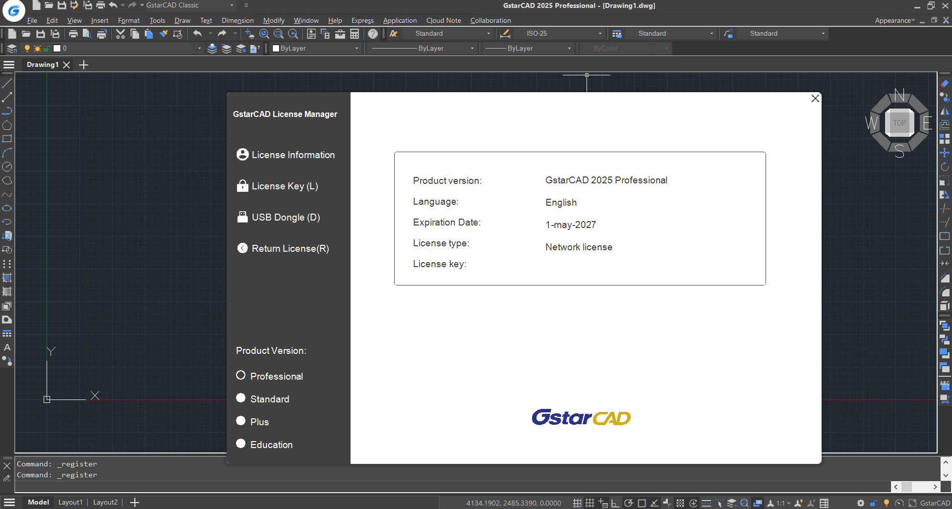 Pictures · Gstarsoft GstarCAD Pro 2025 SP3