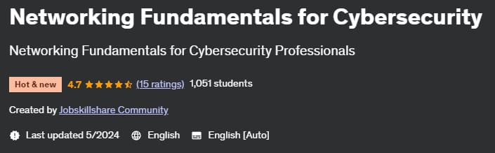 Pictures · Networking Fundamentals for Cybersecurity 2024-5