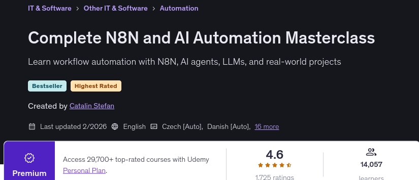 الصور · كاملة n8n و AI الأتمتة دورة شاملة 2026-2