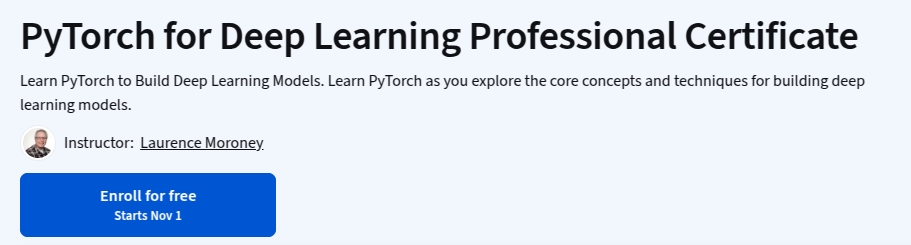الصور · PyTorch شهادة التعلم العميق المهني 2025-11