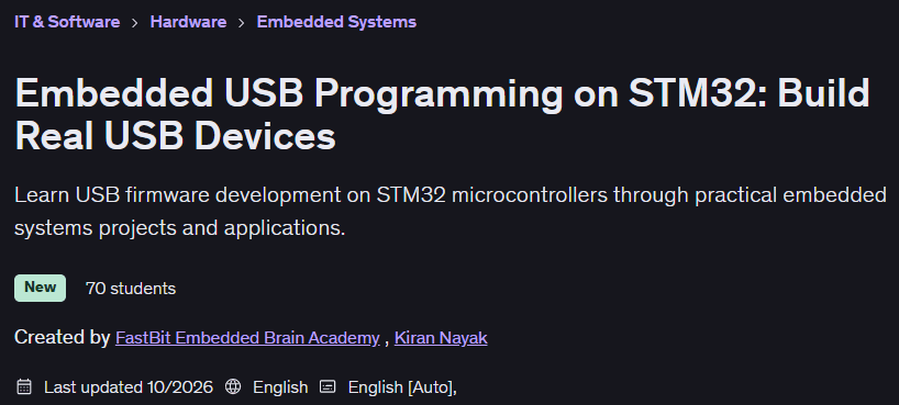 चित्र · STM32 पर अंतर्निहित USB प्रोग्रामिंग: वास्तविक USB डिवाइस बनाएं 2026-8