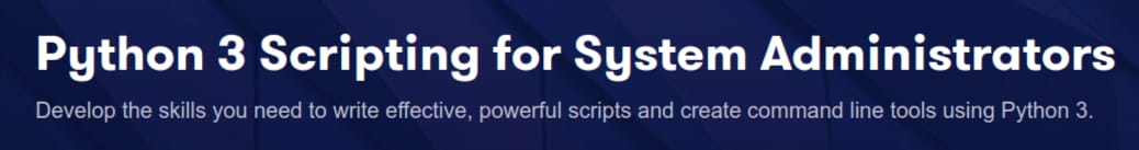 Pictures · Pluralsight — Python 3 Scripting for System Administrators 2025-1