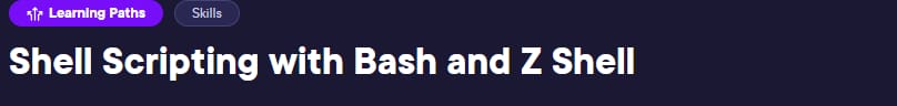 Pictures · Pluralsight — Shell Scripting with Bash and Z Shell 2020-9