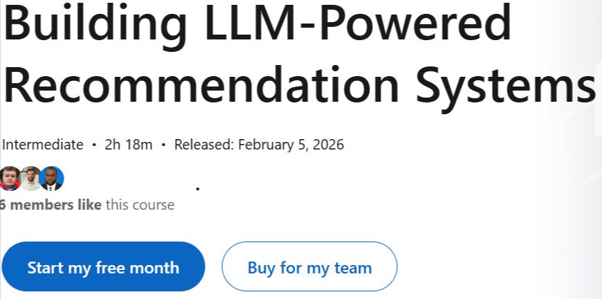이미지 · LLM 권장 권장 시스템 구축 2026-2