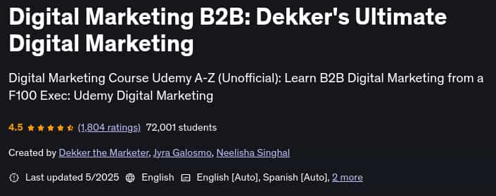 Pictures · Udemy — Digital Marketing B2B: Dekker’s Ultimate Digital Marketing 2025-5