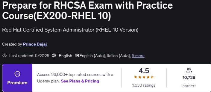 이미지 · 실습 과정과 함께 RHCSA 시험 준비(EX200-RHEL) 10) 2025-11
