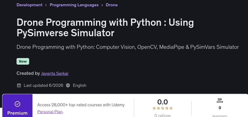 Bilder · Drone Programmierung mit Python mit PySimverse Simulator 2026-6
