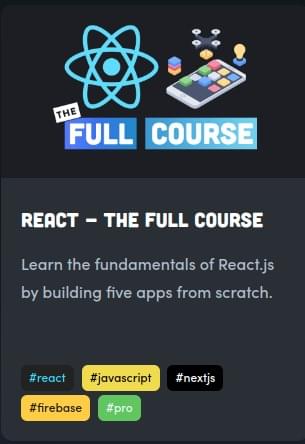 Pictures · Fireship — React – The full course 2023-2