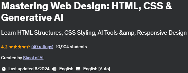 Pictures · Udemy — Mastering Web Design: HTML, CSS & Generative AI 2024-6