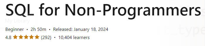 Pictures · SQL for Non-Programmers 2024-1
