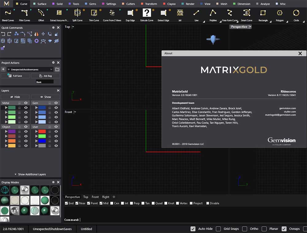 Pictures · Gemvision MatrixGold 3.1 x64