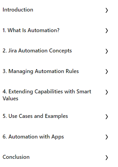 Course topics · LinkedIn — Jira Administration: Automation 2024-10