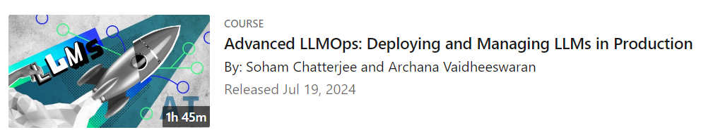 Pictures · LinkedIn — Advanced LLMOps: Deploying and Managing LLMs in Production 2024-7