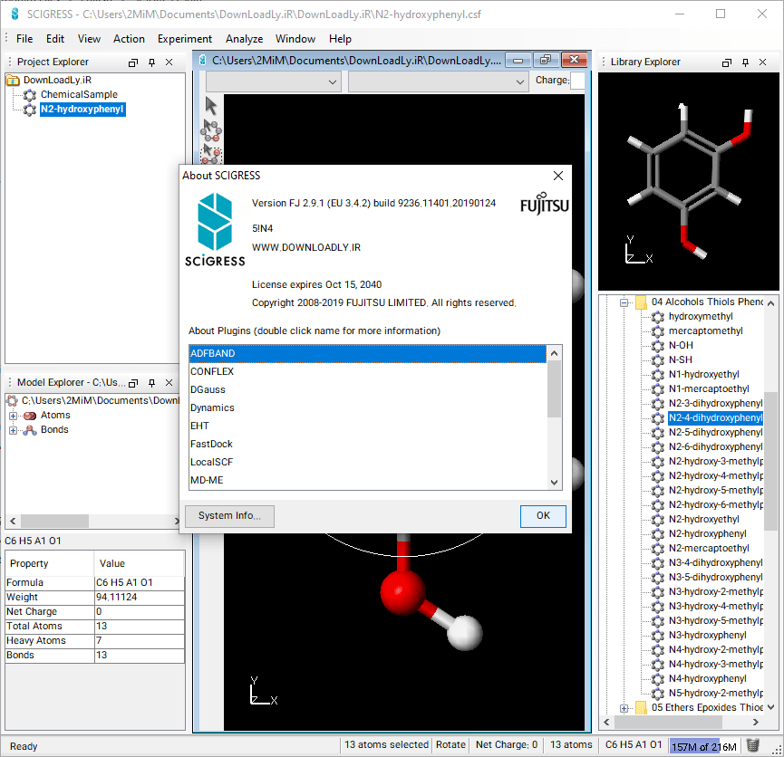 Pictures · SCIGRESS 3.4.2 x64