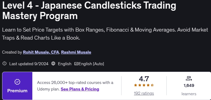 تصاویر · سطح 4 جاپانی Candlesticks ٹریڈنگ ماسٹر پروگرام 2024-9