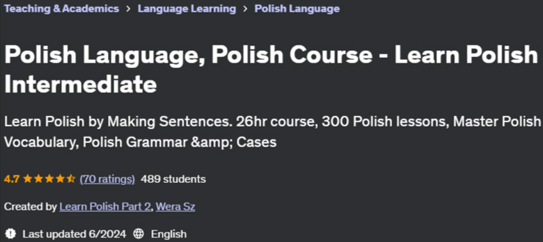 Pictures · Polish Language, Polish Course – Learn Polish Intermediate 2022-10