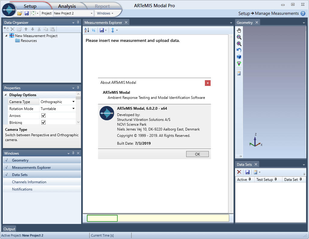 Pictures · ARTeMIS Modal Pro v8.0.0.3 x64