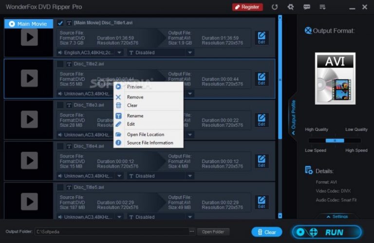 画像 · ・WonderFox DVD Ripper Pro 24.2