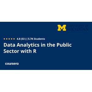 Coursera — Data Analytics in the Public Sector with R Specialization 2024-11