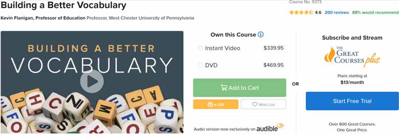 Pictures · The Great Courses — Building a Better Vocabulary 2021-5