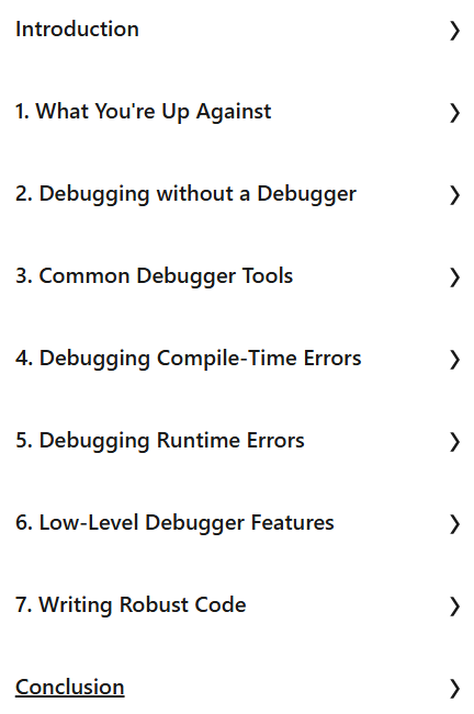 Course topics · LinkedIn — Debugging in C++ with Visual Studio Code 2025-4