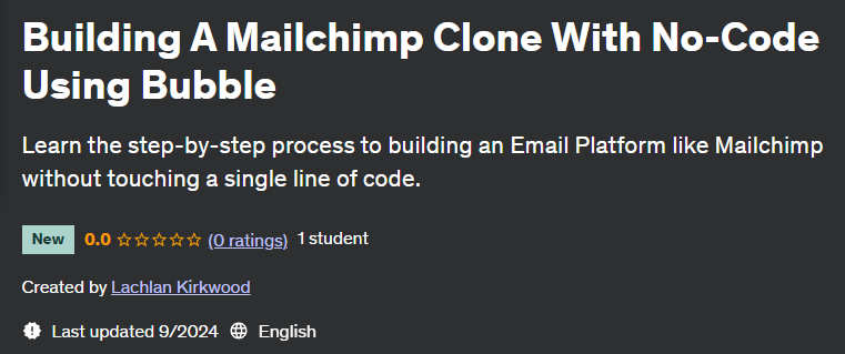 Pictures · Building A Mailchimp Clone With No-Code Using Bubble 2024-9