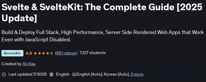 Pictures · Svelte & SvelteKit: The Complete Guide [2025 Update] 2025-7