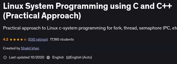 Pictures · Udemy — Linux System Programming using C and C++(Practical Approach) 2020-10