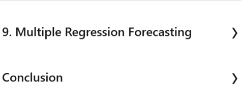 Temas del curso · Análisis de datos de Excel para la cadena de suministro: previsión 2025-5