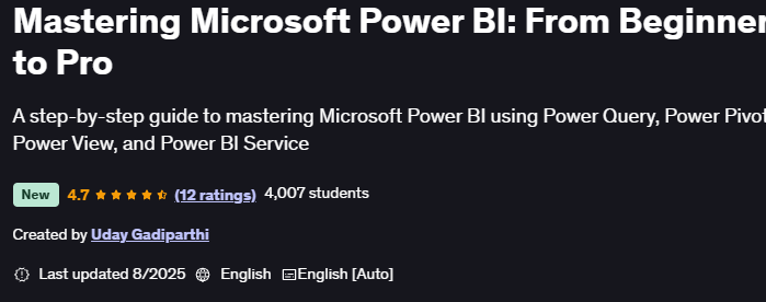 이미지 · 마이크로소프트 마스터 Power BI: 초보자에서 프로까지 2025-7