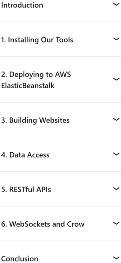 Kursthemen · Web-Server und APIs verwenden C++ 2025-4