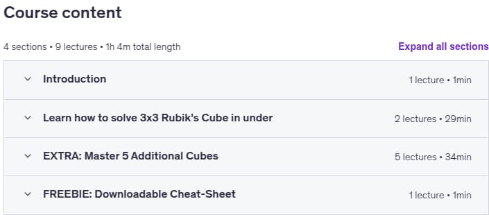 کورس کے موضوعات · حل کریں 3×3 Rubik's Cube - ایک ریکارڈ ہولڈر سے رازداری کا طریقہ 2025-6