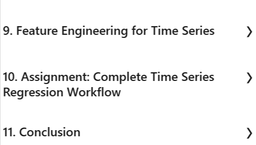 Course topics · Practical Python for Time Series Analysis 2025-12