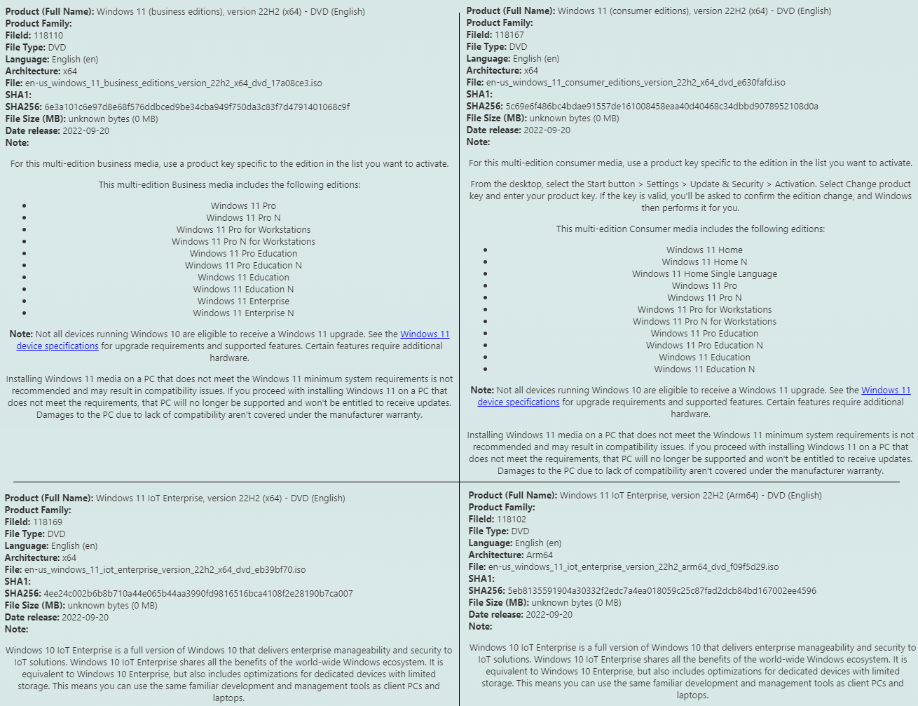 Bilder · Microsoft Windows 11 Version 26H2 September 2026 MSDN