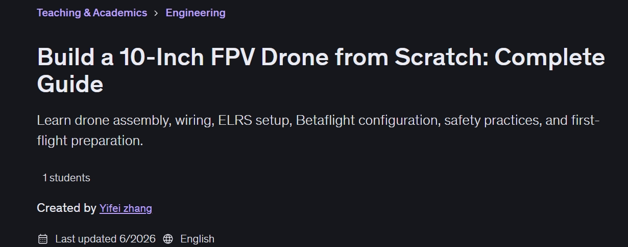 Pictures · Build a 10-Inch FPV Drone from Scratch: Complete Guide 2026-6