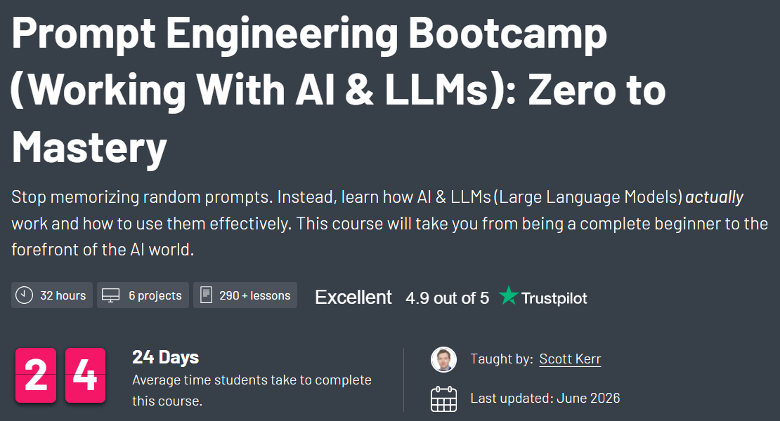 图片 · ZeroToMastery – 快速工程 Bootcamp (工作与 AI 学士学位:零到掌握 2026-2