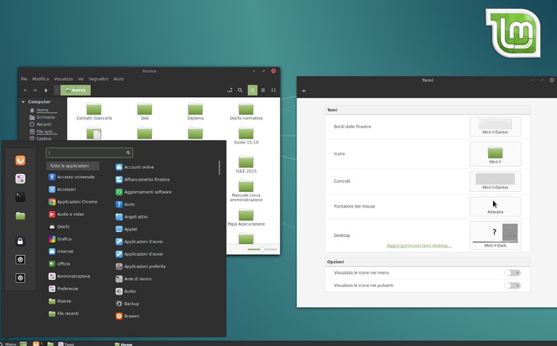 Pictures · Linux Mint 22.1 Wilma – All Editions