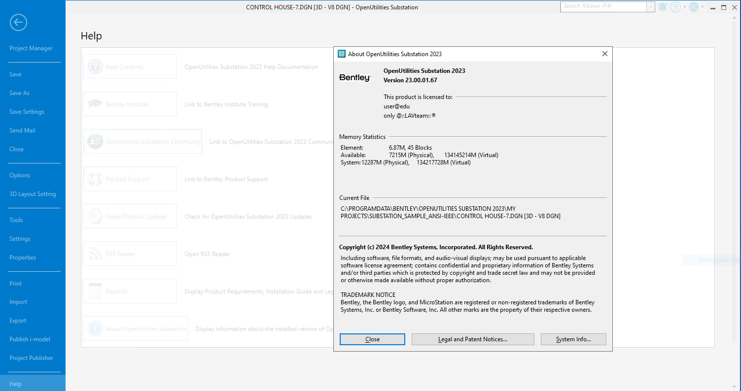 Pictures · OpenUtilities Substation 2024 v24.00.00.082 x64