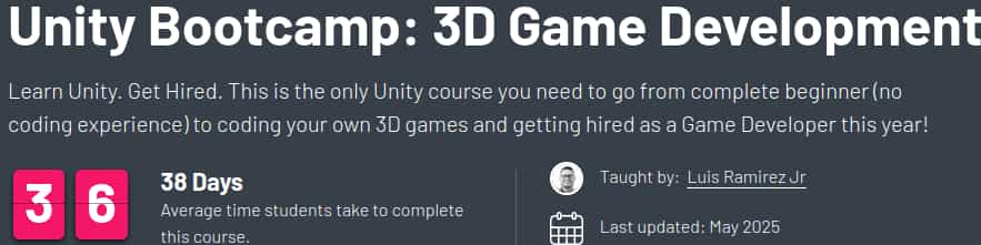 Images · ZeroToMastery – Unity Bootcamp : Développement de jeu 3D 2025-4