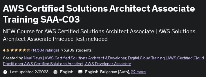Pictures · AWS Certified Solutions Architect Associate Training SAA-C03 2023-1