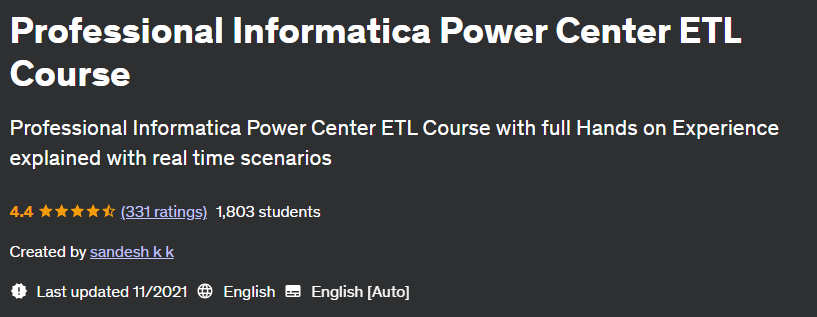 Pictures · Udemy — Professional Informatica Power Center ETL Course 2021-11