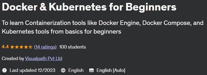 Pictures · Udemy — Docker & Kubernetes for Beginners 2023-12