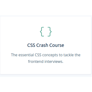CSS Crash Course 2022-3