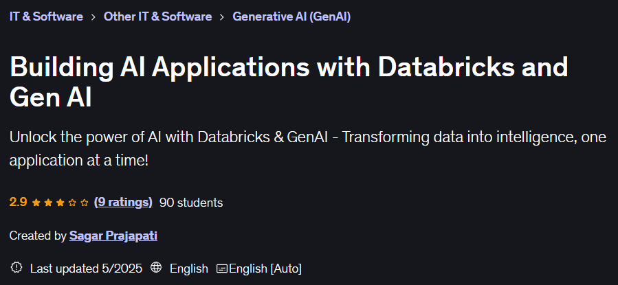 Pictures · Udemy — Building AI Applications with Databricks and Gen AI 2025-5