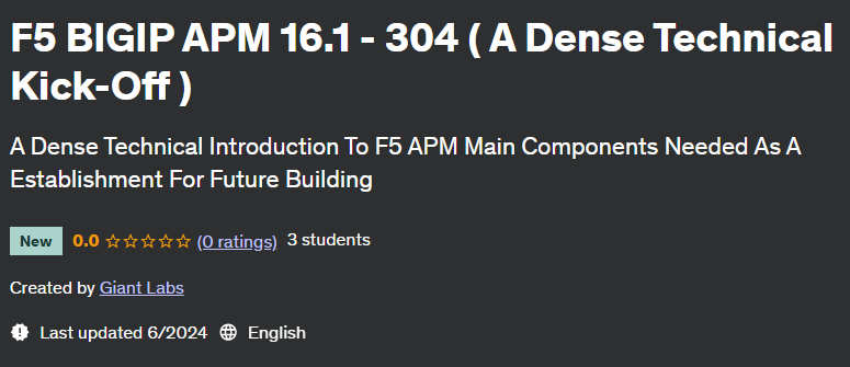 Pictures · F5 BIGIP APM 16.1 – 304 ( A Dense Technical Kick-Off ) 2024-6