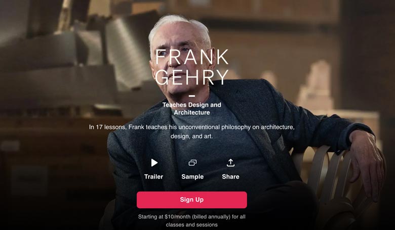 Pictures · MasterClass — Frank Gehry Teaches Design And Architecture 2020-1