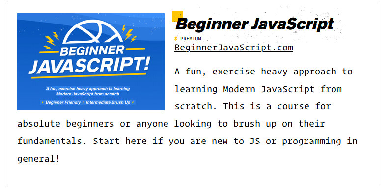 Pictures · Wes Bos – Beginner JavaScript 2019-11