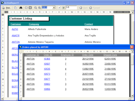 Pictures · DataDynamics ActiveReports ActiveX 2.5.0.1322